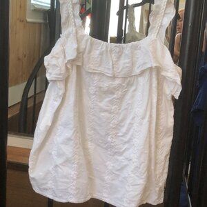 Sezane Hermine Top Ecru 34